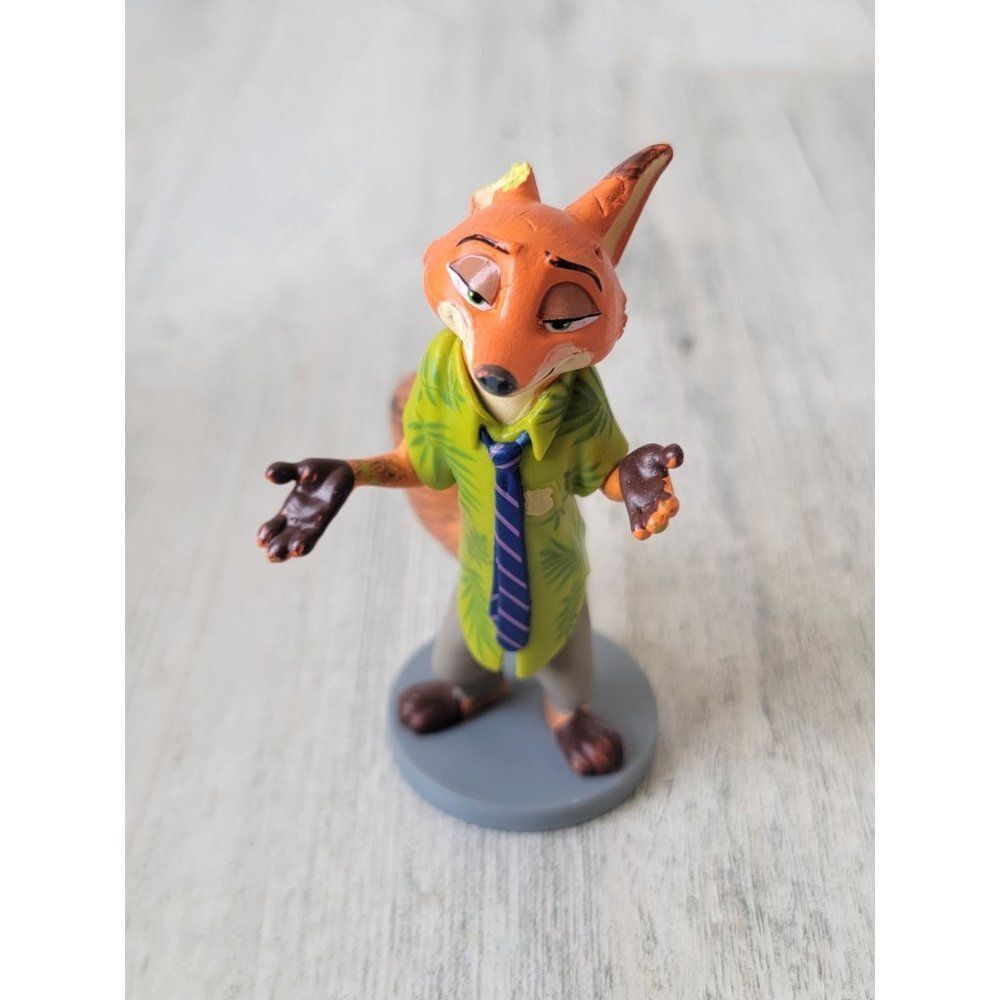 Zootopia Nick Wilde AS IS Fox villain toy figure cop